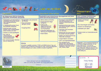 Romanus Gesundheitsmond Mondkalender 2023, Tischkalender